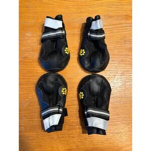 4pcs Anti-Slip Dog Boots Waterproof Pet Shoes for Large Dog Outdoor